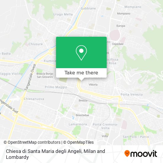 Chiesa di Santa Maria degli Angeli map