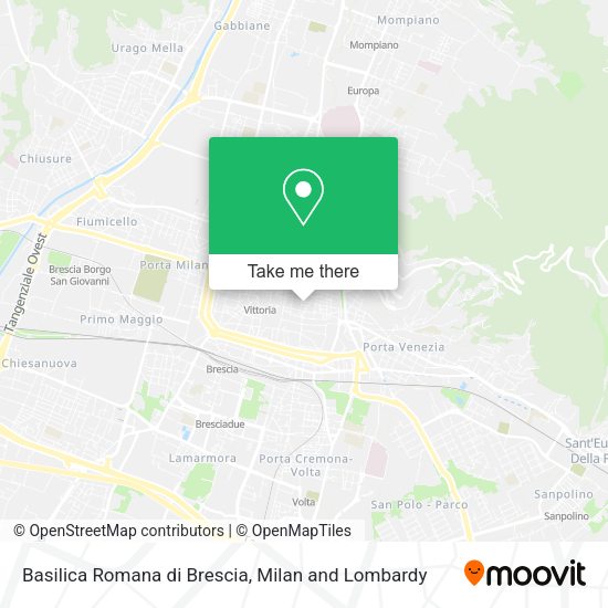 Basilica Romana di Brescia map