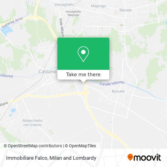 Immobiliare Falco map