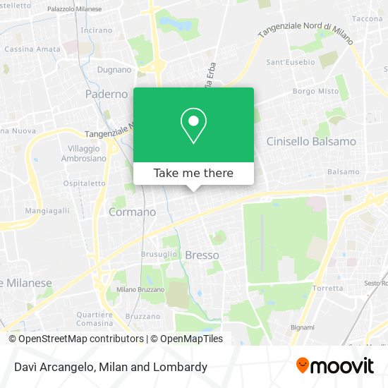 Davì Arcangelo map