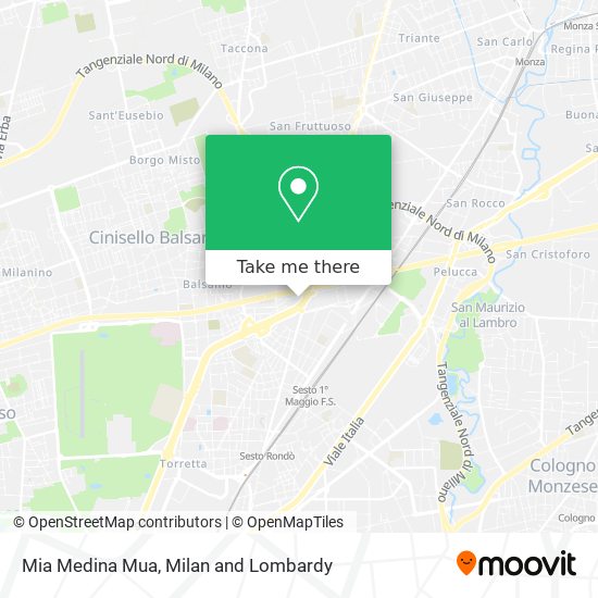 Mia Medina Mua map