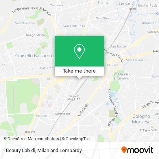 Beauty Lab di map