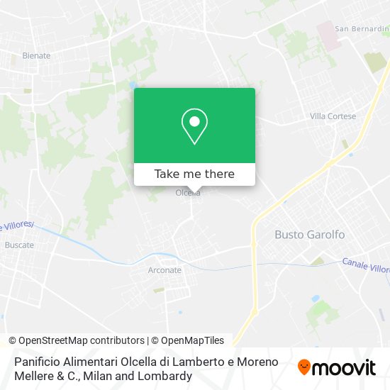 Panificio Alimentari Olcella di Lamberto e Moreno Mellere & C. map
