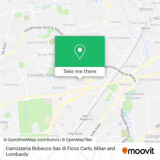 Carrozzeria Robecco Sas di Ficco Carlo map
