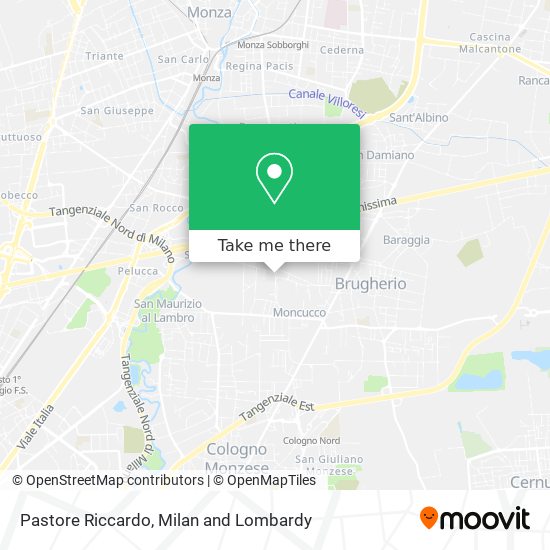 Pastore Riccardo map