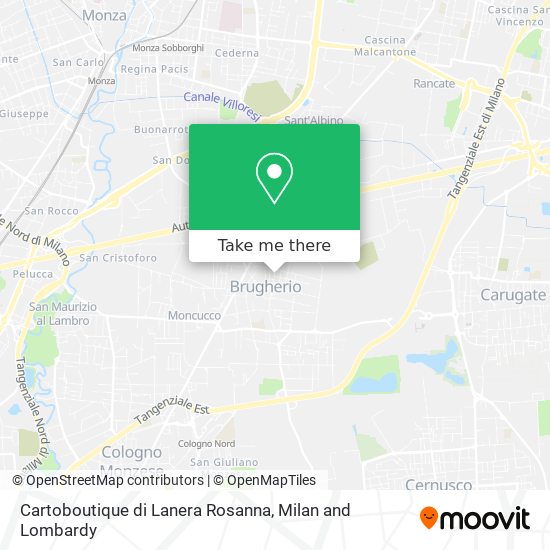 Cartoboutique di Lanera Rosanna map
