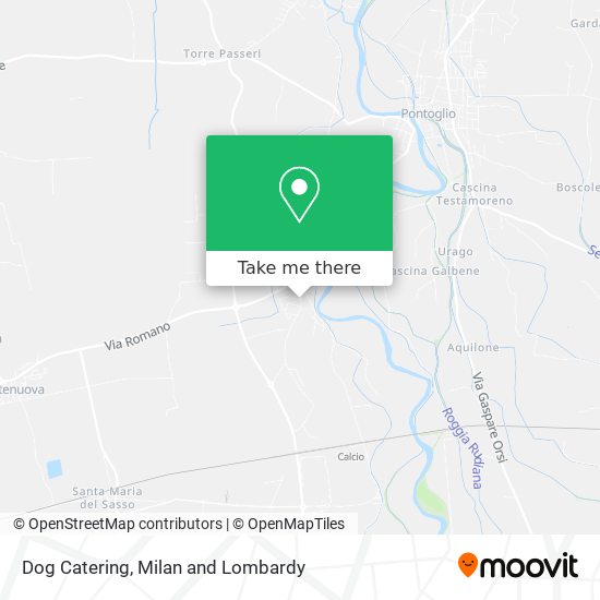 Dog Catering map