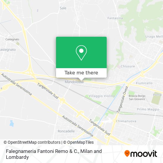 Falegnameria Fantoni Remo & C. map