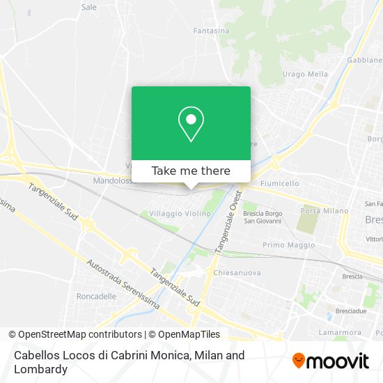 Cabellos Locos di Cabrini Monica map