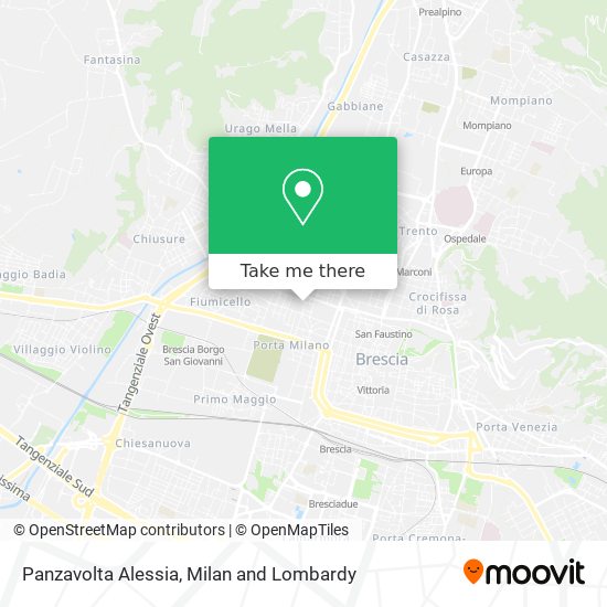 Panzavolta Alessia map