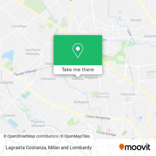 Lagrasta Costanza map