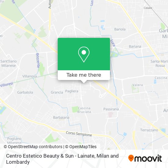 Centro Estetico Beauty & Sun - Lainate map