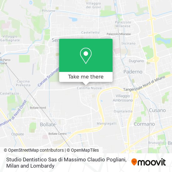 Studio Dentistico Sas di Massimo Claudio Pogliani map