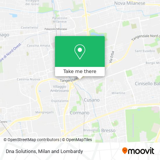 Dna Solutions map