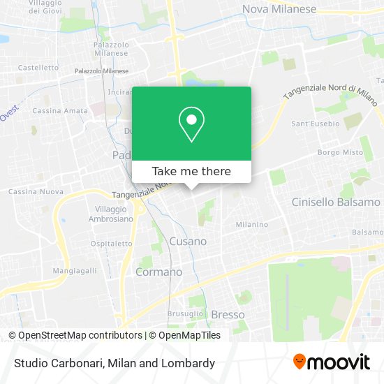 Studio Carbonari map