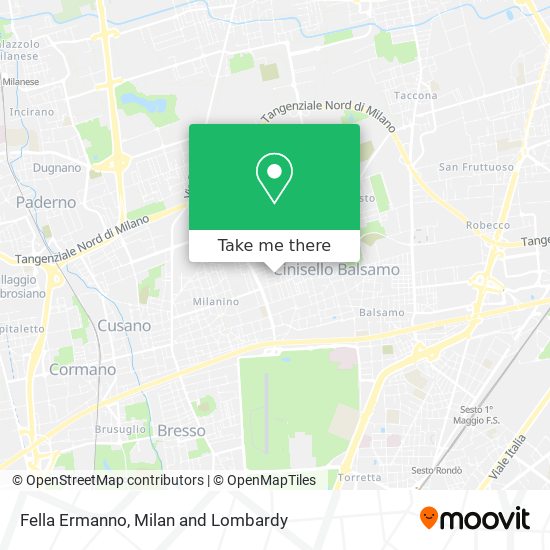 Fella Ermanno map