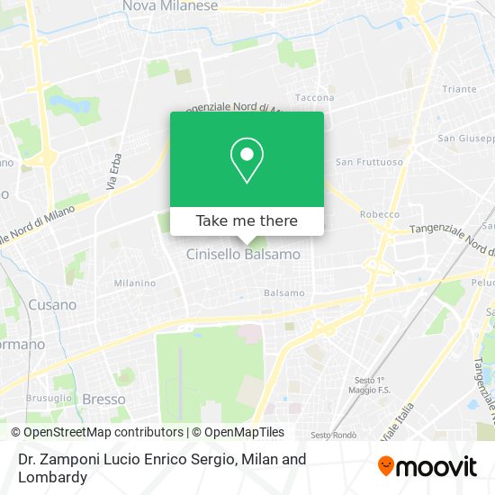 Dr. Zamponi Lucio Enrico Sergio map