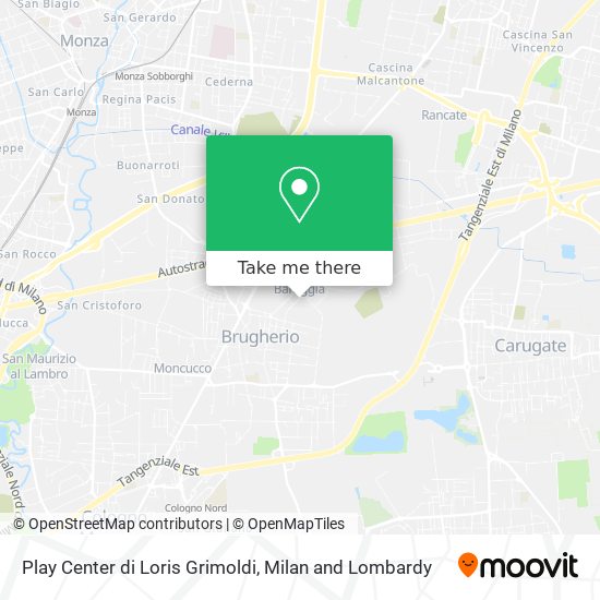 Play Center di Loris Grimoldi map