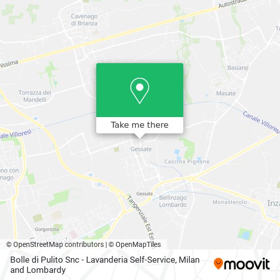 Bolle di Pulito Snc - Lavanderia Self-Service map
