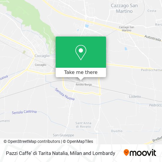 Pazzi Caffe' di Tarita Natalia map