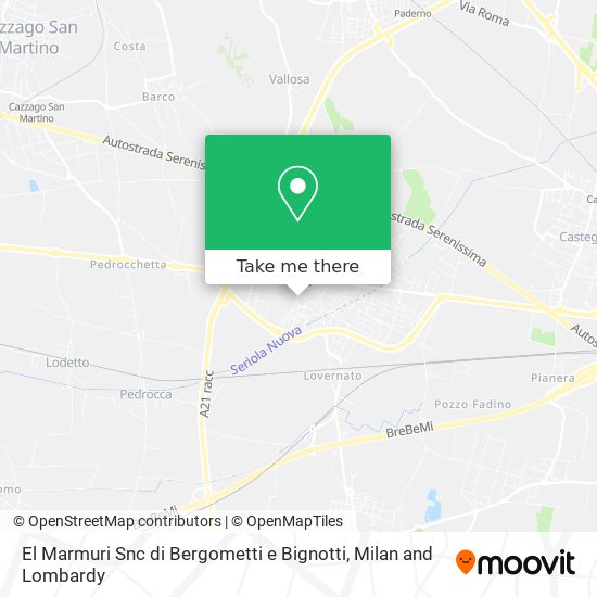 El Marmuri Snc di Bergometti e Bignotti map