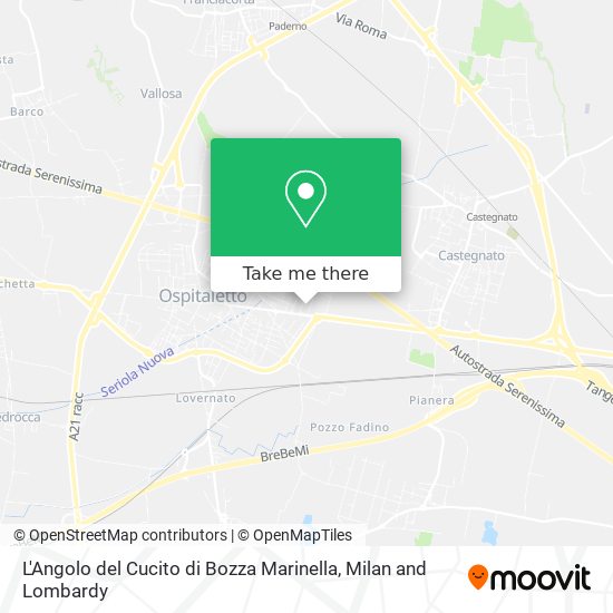 L'Angolo del Cucito di Bozza Marinella map