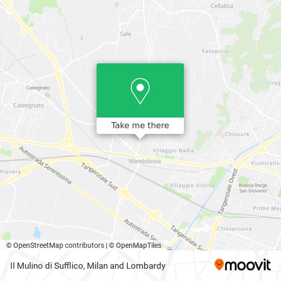 Il Mulino di Sufflico map