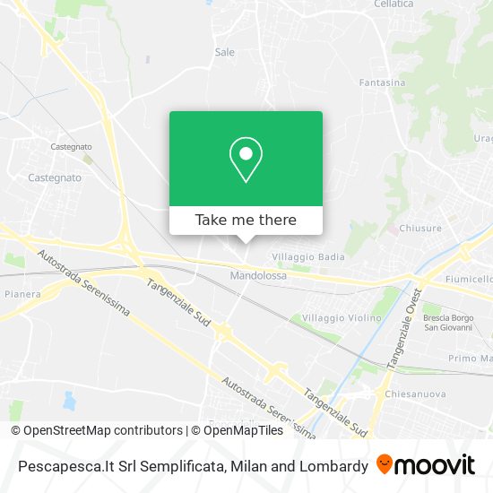 Pescapesca.It Srl Semplificata map