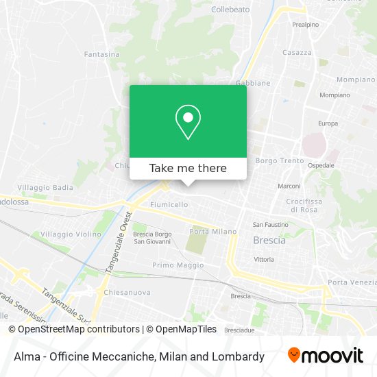 Alma - Officine Meccaniche map