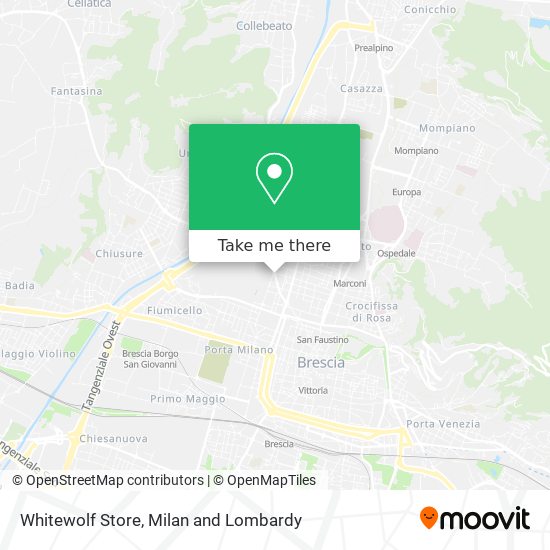 Whitewolf Store map