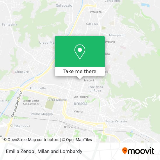 Emilia Zenobi map