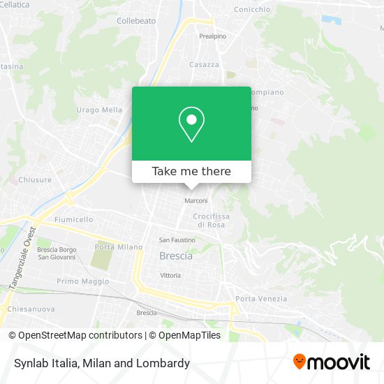 Synlab Italia map
