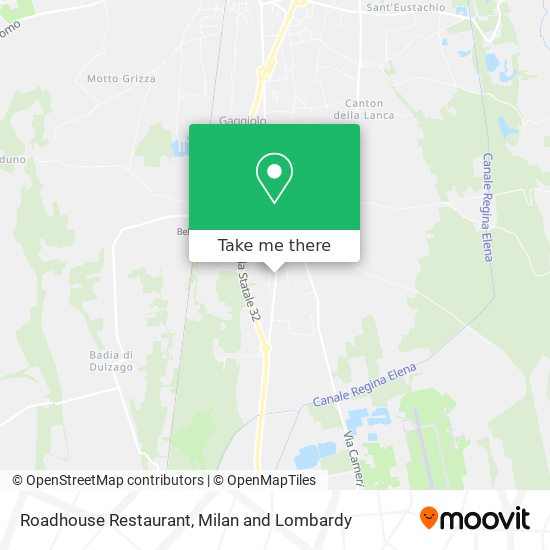 Roadhouse Restaurant map