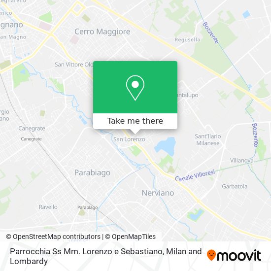 Parrocchia Ss Mm. Lorenzo e Sebastiano map