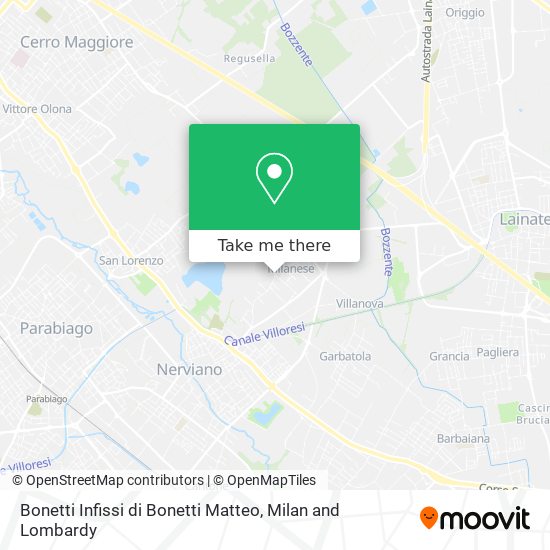 Bonetti Infissi di Bonetti Matteo map