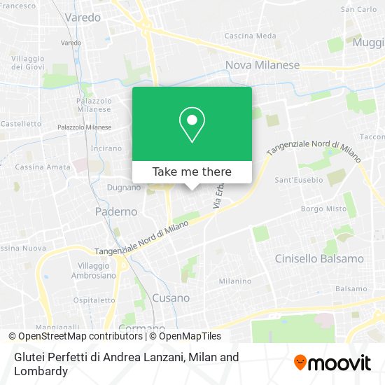 Glutei Perfetti di Andrea Lanzani map