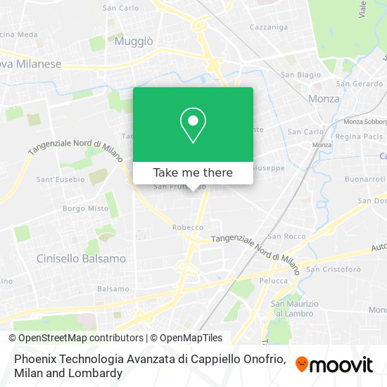 Phoenix Technologia Avanzata di Cappiello Onofrio map