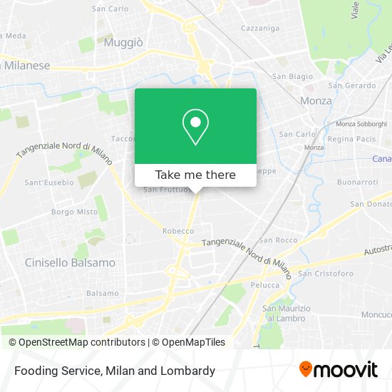 Fooding Service map