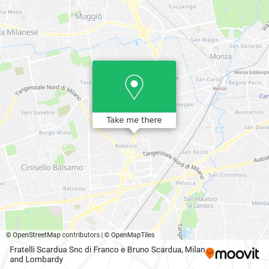 Fratelli Scardua Snc di Franco e Bruno Scardua map