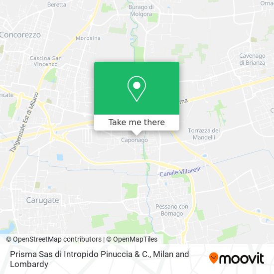 Prisma Sas di Intropido Pinuccia & C. map