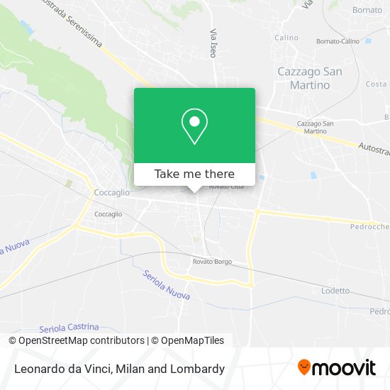 Leonardo da Vinci map