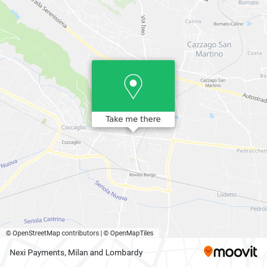 Nexi Payments map