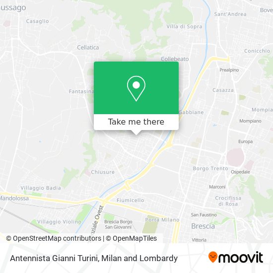 Antennista Gianni Turini map