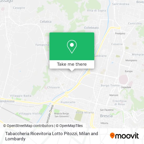 Tabaccheria Ricevitoria Lotto Pitozzi map