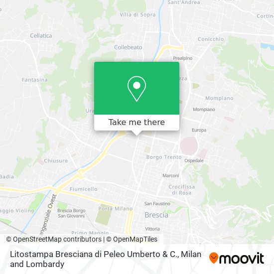 Litostampa Bresciana di Peleo Umberto & C. map