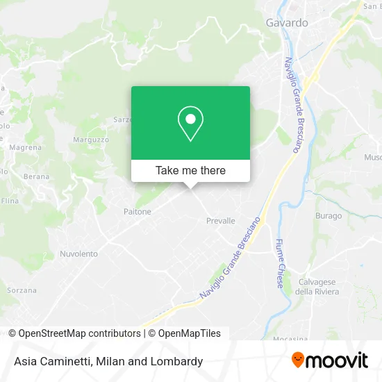 Asia Caminetti map