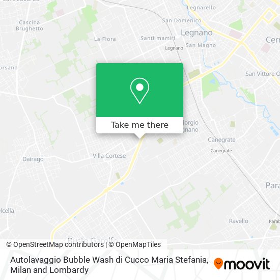 Autolavaggio Bubble Wash di Cucco Maria Stefania map