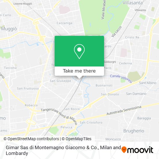 Gimar Sas di Montemagno Giacomo & Co. map