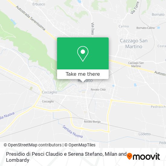 Presidio di Pesci Claudio e Serena Stefano map