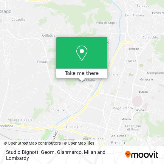 Studio Bignotti Geom. Gianmarco map